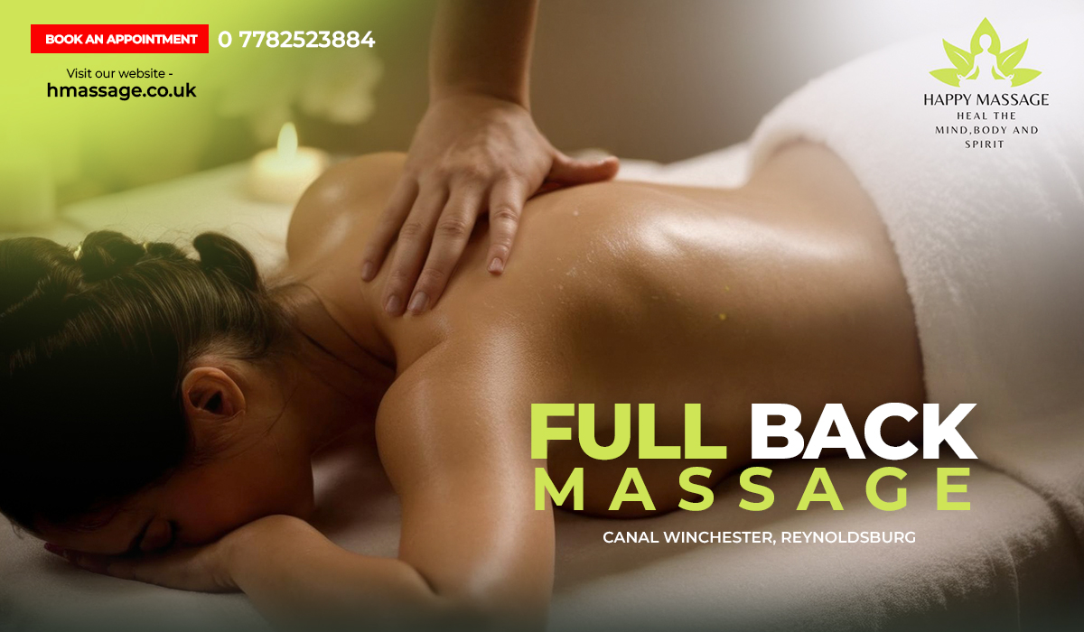 Full Back Massage Canal Winchester, Reynoldsburg