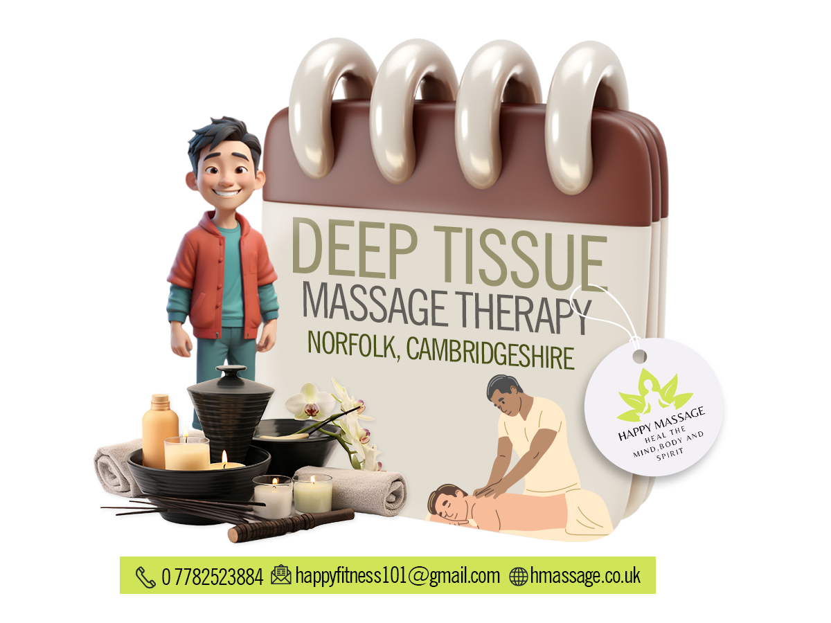 Release the Burdensome Tension through Deep Tissue Massage Therapy