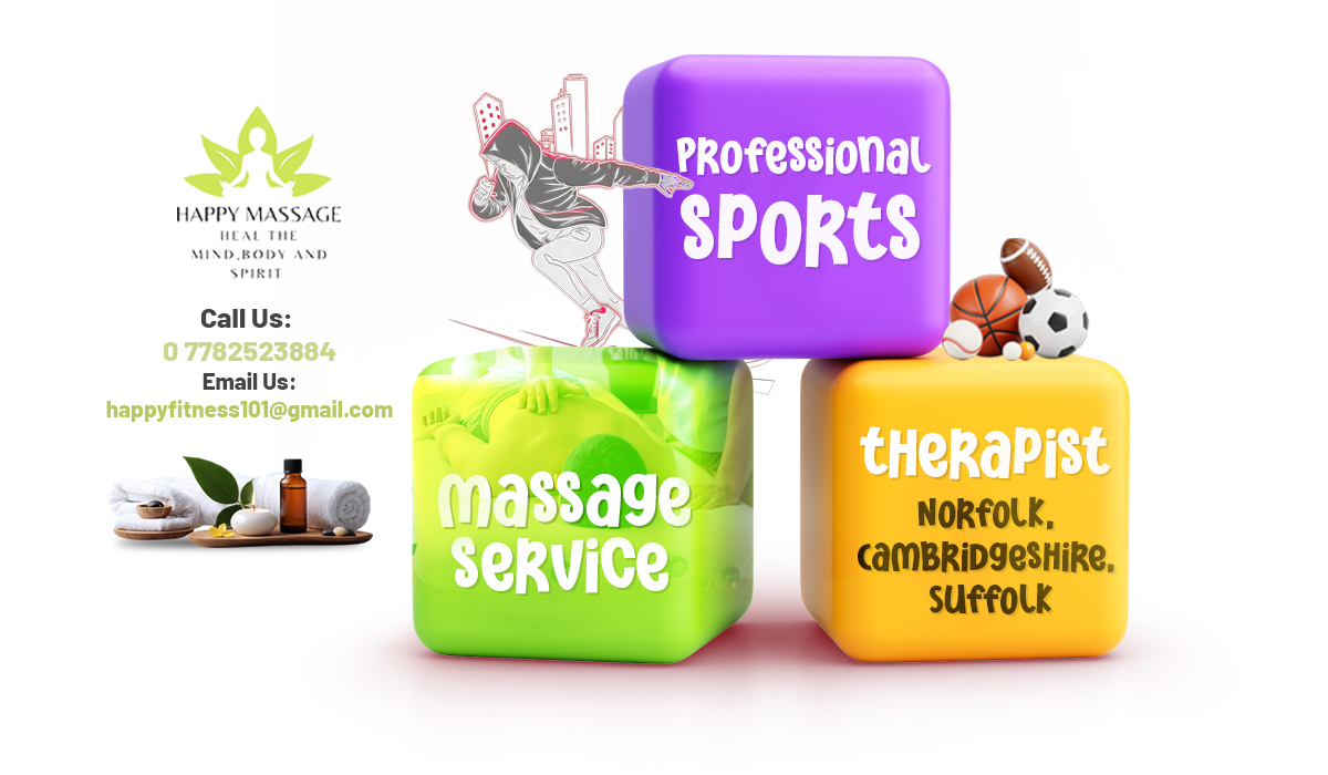 Professional sports massage service therapist Norfolk, Cambridgeshire, Suffolk